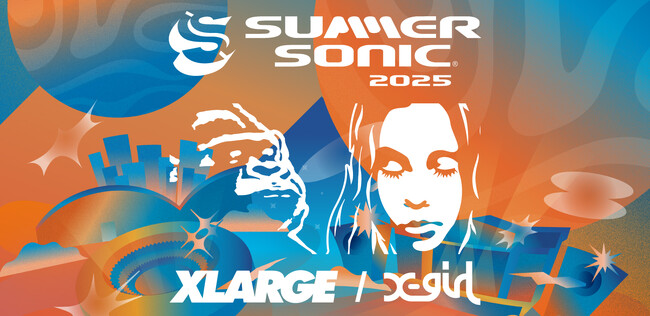 SUMMER SONIC EXCLUSIVE COLLABO COLLECTION ～Beyond The Street～ 第1弾 SUMMER SONIC × XLARGE × X-girl
