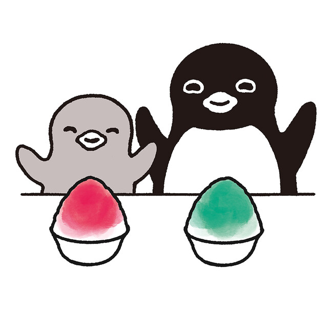 GO！GO！！柏！千葉県出身、Suicaのペンギンの作者でイラストレーターの坂崎千春の版画展『ペンギン喫茶・夏のおやつの思い出』を柏高島屋で16日より開催。20日（日）は坂崎千春さんのサイン会も。