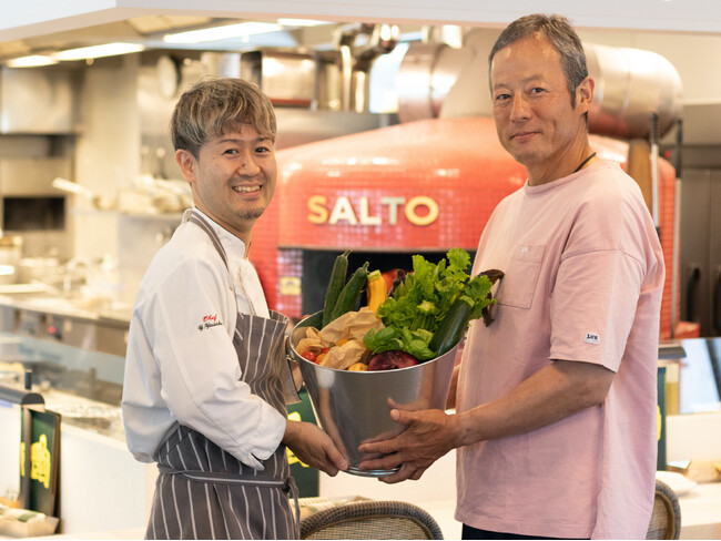 【畑から届く、堺の旬野菜】農家とシェフが共につくる季節の地野菜メニュー、フェニーチェ堺内「SACAY TERRACE SALTO」にて7/17（木）より提供開始