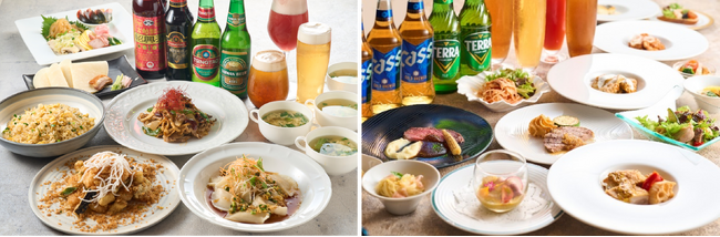 【リーガロイヤルホテル小倉】本格中華のコース料理やオーダービュッフェと多彩なドリンクが楽しめる「BEER FAIR 2025」開催中