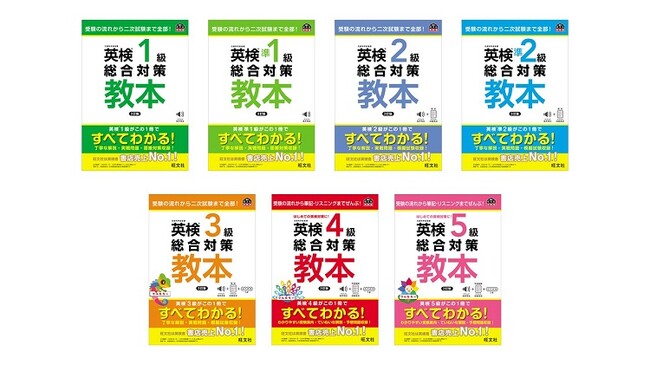 「英検(R)総合対策教本」シリーズが2024年度試験リニューアルに完全対応!7月16日(水)刊行