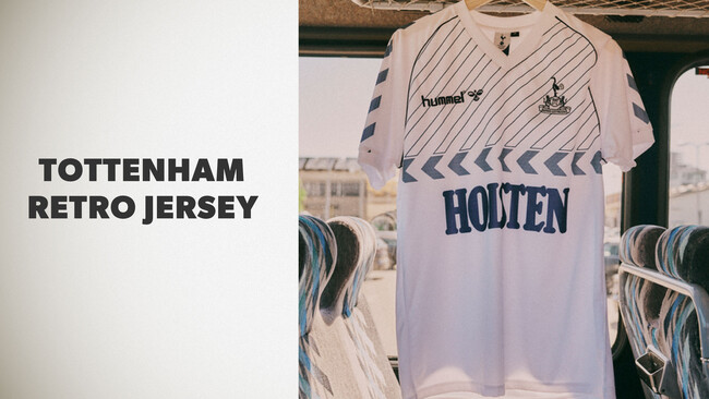 ヒュンメルがトッテナム・ホットスパーFCの80-90年代復刻ユニフォームを販売！