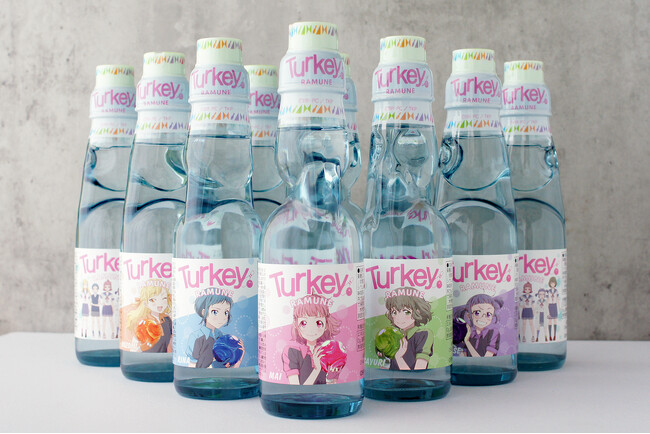 アニメ「Turkey!」×木村飲料 コラボ『Turkey!ラムネ』新発売!