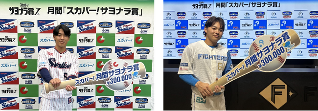 6月度「スカパー! サヨナラ賞」受賞選手が決定！