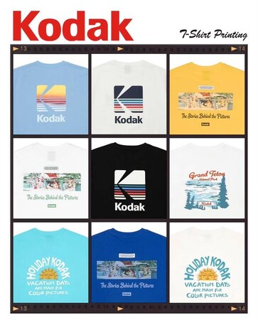 “あのKODAKがアパレルに！” 130年以上の歴史を誇るカメラブランド「KODAK（コダック）」が「60%」に入店決定。