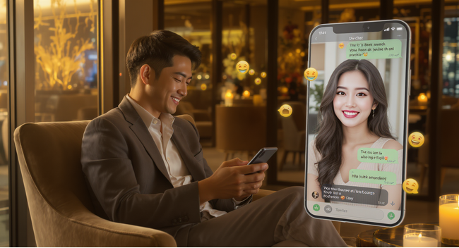 世界でモテるミッションクリア型英会話『MOTERU』、セッション中に“絵文字”が送れるように！海外女性との出会いに挑戦する英会話ミッションから始まる、“感情を伝えて言葉の壁を越える”新しい英会話体験へ