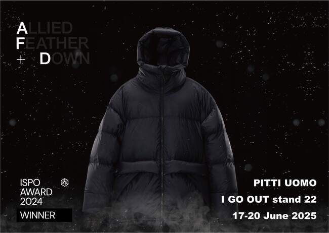 ALLIED FEATHER + DOWN、Pitti Uomo 108への出展を成功裏に終了