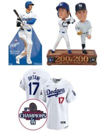 メジャーリーグの人気チームのグッズや大谷選手のボブルヘッド人形が登場！日本人メジャーリーガー・ミュージアム風ショップを近鉄百貨店奈良店で開催