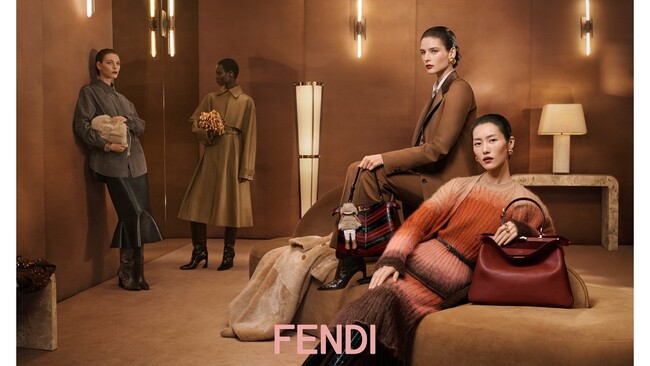 フェンディ、2025-26年秋冬 ウィメンズ・メンズ広告キャンペーンを公開!