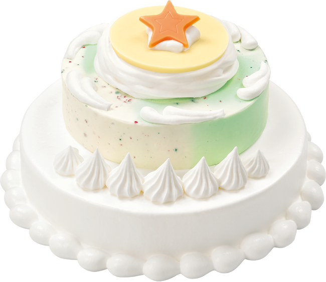 祝 ポッピングシャワー25周年！ハジける2段ケーキが再登場！ポッピングスター