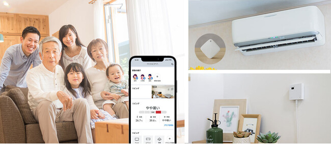 スマートホームサービス「MANOMA」-酷暑に備えた「熱中症対策セット」販売開始