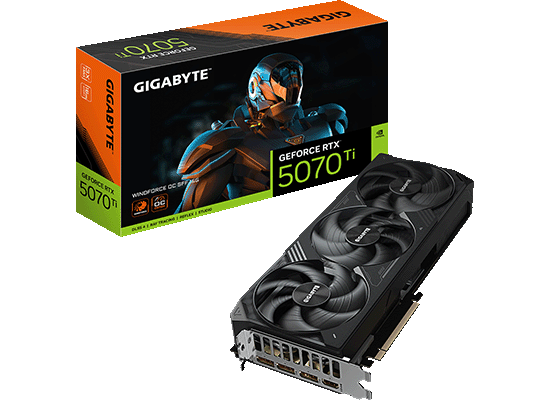 GIGABYTEから、GeForce RTX 5070 Ti、RTX 5060 Ti搭載グラフィックボードを発売