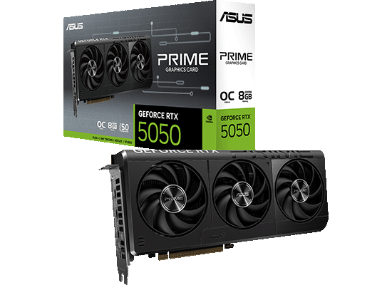 ASUSから、GeForce RTX 5050搭載グラフィックボード発売