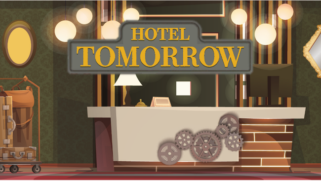 大阪ヘルスケアパビリオン リボーンチャレンジにおいて、近未来の観光をコンセプトにした「HOTEL TOMORROW」を展示