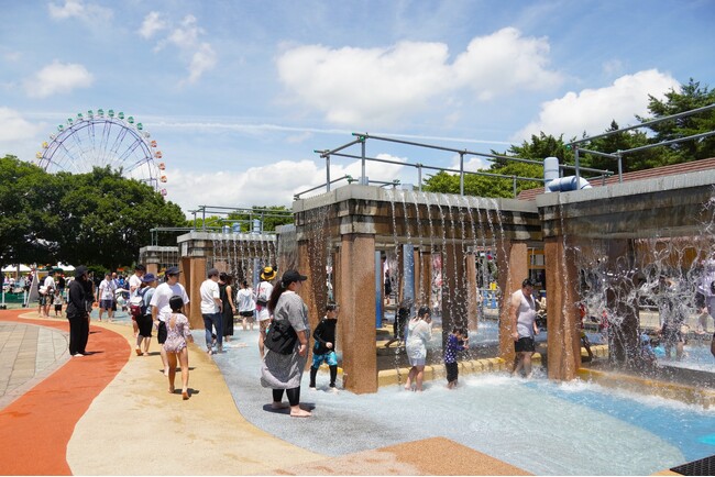 水遊び広場 7月19日(土)オープン(国営ひたち海浜公園)