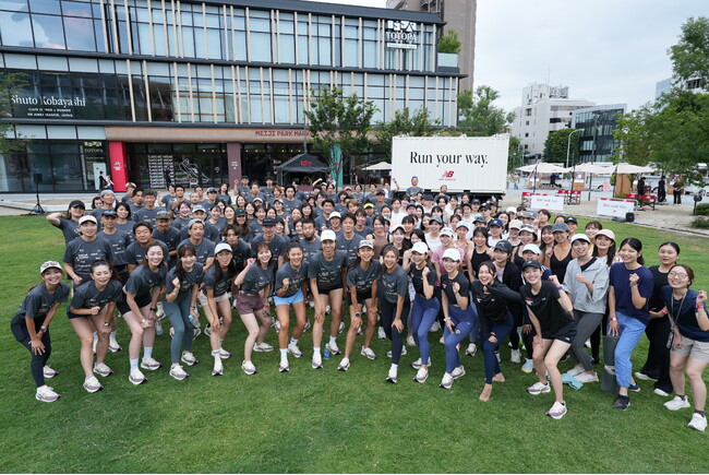 明治公園での「Runner’s Park Tokyo」オープニングイベントを盛況に開催