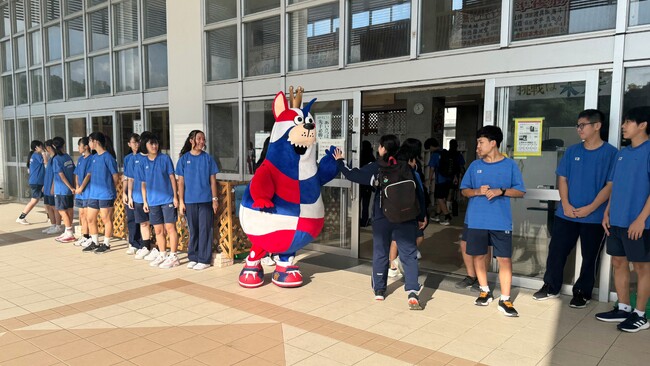 ゴーディーによるあいさつ運動(2025年7月)実施のご報告