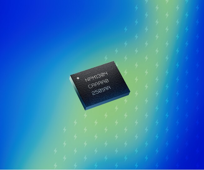 Nordic Semiconductor、小型バッテリー製品対応の高集積PMIC「nPM1304」を発表