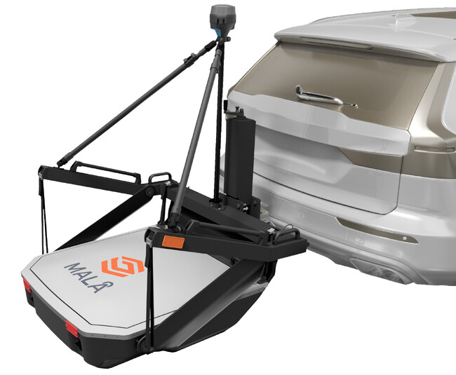 地中探査をもっとスマートに　―牽引式キャリアで広がる探査の可能性、「MALA MIRA Compact Tow Hitch Carrier(マラ・ミラ コンパクト トウ・ヒッチ・キャリア)」登場
