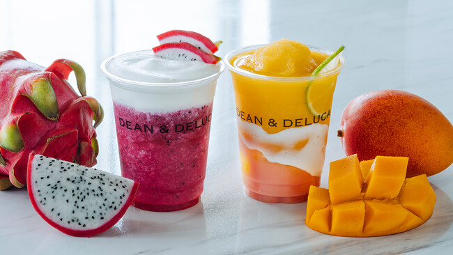 【DEAN & DELUCA 岡山】南国果実のジューシーな味わいとミルクの層が織りなす、２つのコントラストをたのしむフラッペ