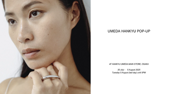 “今を生きる女性”に寄り添うジュエリーを。DAUGHTERS JEWELRYが阪急うめだ4階にて、POP-UP STORE開催