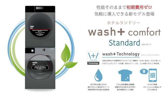 「洗剤を使わない」ホテル向けランドリーの最新モデルを「ホテル・レストラン・ショー＆FOODEX JAPAN in 関西 2025」で展示
