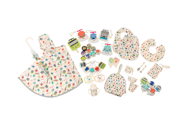 実在する電車がモチーフのキャラクター「とれたんず」と 鉄道グッズ専門店「RAILYARD」のコラボコレクションが発売！8/1（金）～