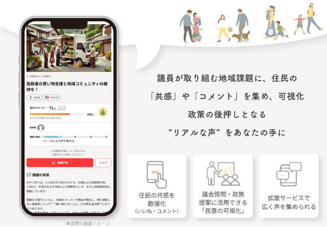 住民の“共感”が、議会を動かす