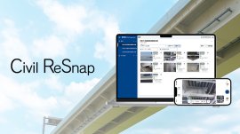 点検調書作成代行付き近接目視点検支援サービス 「Civil ReSnap(リスナップ)」を提供開始 点検調書作成代行付き近接目視点検支援サービス 「Civil ReSnap(リスナップ)」を提供開始