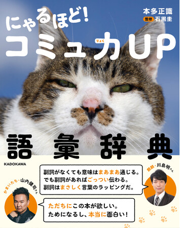 癒されて、笑って、納得して、コミュ力UP！　『にゃるほど！コミュ力UP語彙辞典』2025年8月6日（水）発売!!