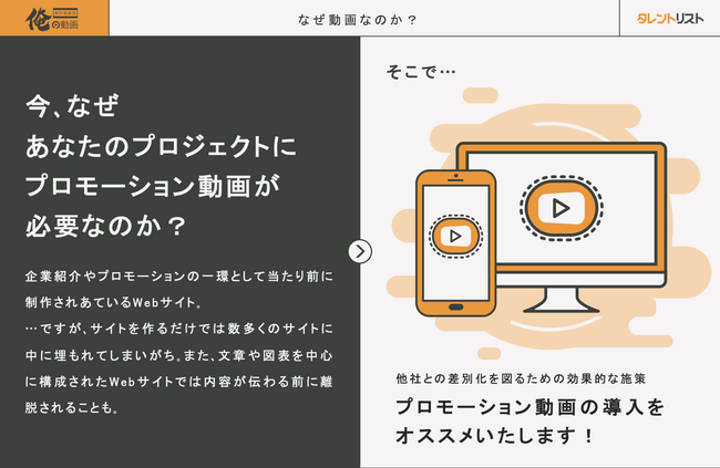BtoB向け動画制作パッケージ「俺の動画」サービス提供開始