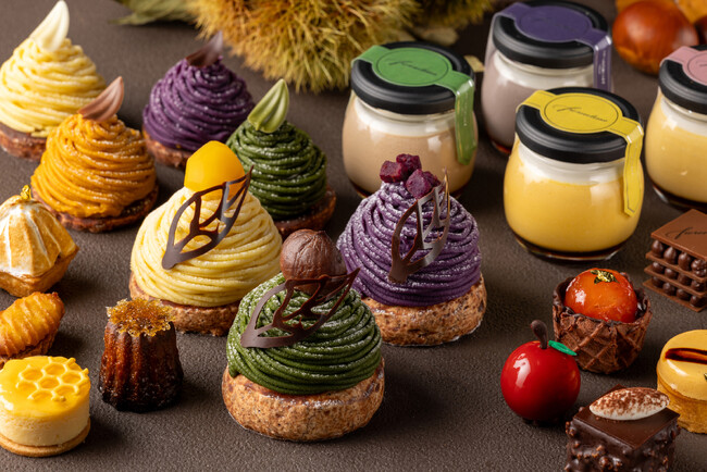 実りの秋を贅沢に味わう「オータム スイーツ＆ブレッド セレクション」京抹茶と白あんの“和モンブラン”と沖縄県産紅芋モンブランが新登場