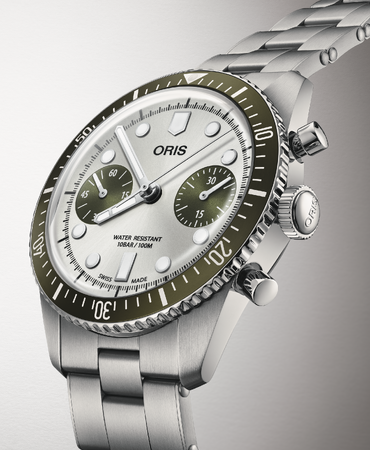 「ヴィンテージは、ここまで軽やかに進化する」Oris、ダイバーズ65クロノグラフ 新モデルを発表