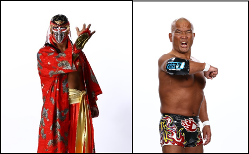 女子開幕戦にプロレスZERO1のハヤブサ・田中将斗らが登場