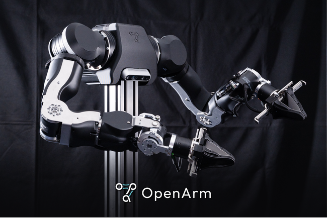 株式会社Enacticが完全オープンソースのロボットアーム『OpenArm』をリリース