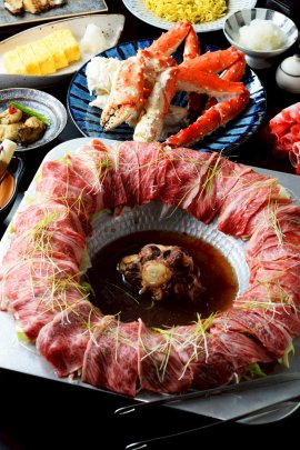 道産和牛や厳選ラム肉を使った「北海道牛羊鍋」 道産和牛や厳選ラム肉を使った「北海道牛羊鍋」