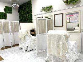 エルア店内写真 美容室の一角でまつ毛サロンを併設 エルア店内写真 美容室の一角でまつ毛サロンを併設