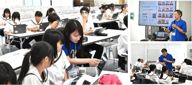 三谷産業、金沢市内の中学2年生が取り組む「先端技術体験学習」に協力