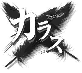 カラス 通常版ロゴ カラス 通常版ロゴ