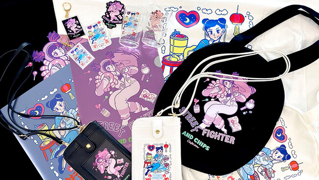 「AND CHIPS」新コレクションが7月31日(木)より発売　『ストリートファイター6』とポップな作風のサンレモ氏との特別なコラボが実現