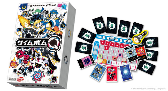 シリーズ累計60万本を超えた、正体隠匿系ゲームの金字塔に待望の新作！『タイムボムＱ（キュー）』2025年7月25日(金)発売！