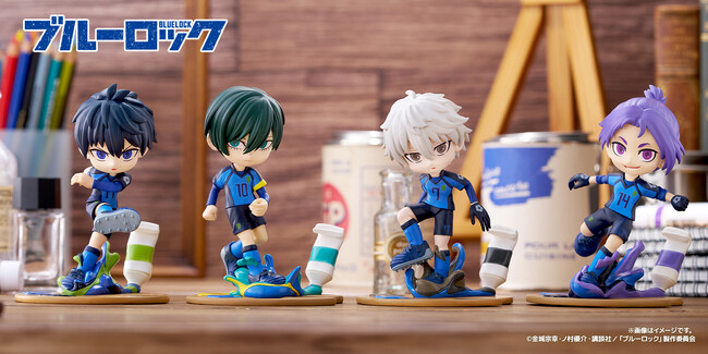【本日発売！】TVアニメ「ブルーロック』」のキャラクターたちがオープンフィギュアシリーズ【PalVerse Pale.】に登場！