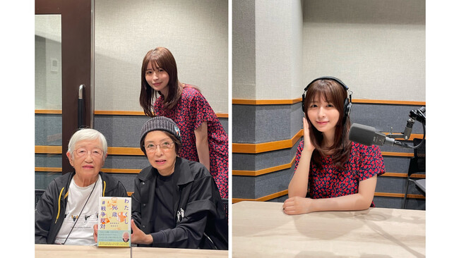 『わたくし96歳～あの時16だったわたしが、今伝えたいこと～』80年前の被爆体験を、「#戦争反対」として唱える森田富美子に、同県出身の長濱ねるが尋ね、聞く。