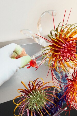 【品川プリンスホテル】アフタヌーンティースイーツコース『天空の夏まつり』～ Summer Sweets Nostalgia ～をテーマにした飴細工を展示