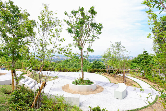息をのむ眺望。樹木葬『追憶の森 望』、2025年7月にグランドオープン