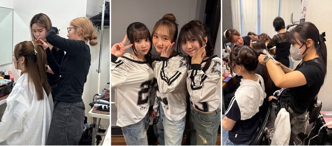 注目の日韓アイドルグループ合同イベント「iDOL EXchange」　ダンスボーカルグループ ERG（エルグ）のヘアメイクを美容室 Ashが担当！