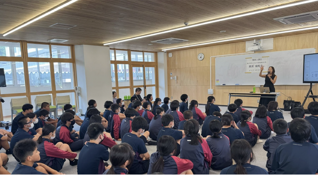 株式会社cotta 代表取締役社長 黒須綾希子が母校で講演