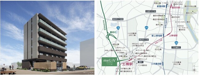賃貸レジデンス「meLiV土橋」が竣工します