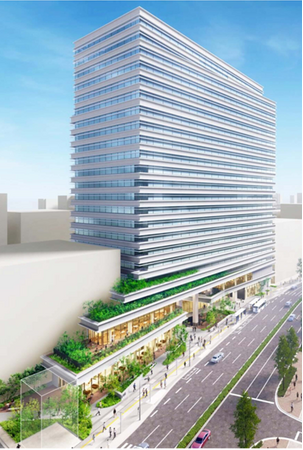 『（仮称）福岡天神センタービル建替計画』2025年12月着工予定　グリーンボーナス第一号認定