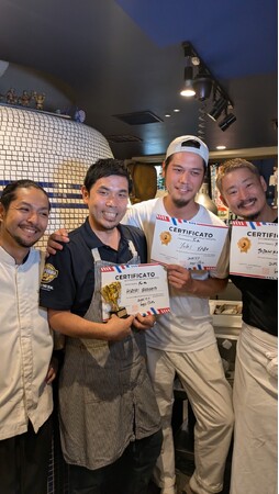 「PIZZERIA DA GRANZA」オーナーシェフ 坂本大樹、第6回トリプレッタカップでも日本一に。